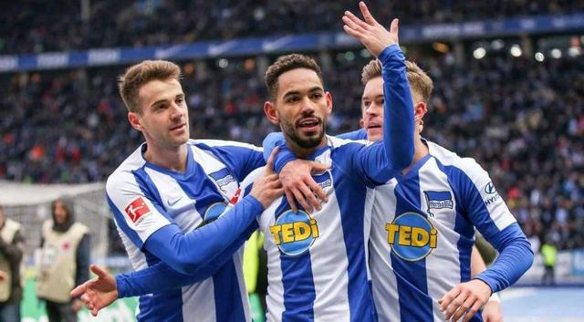 柏林赫塔队在德国足球职业联赛中排名靠前