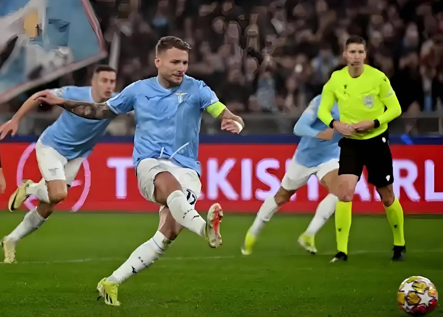 拉齐奥客场大胜马赛，全取三分