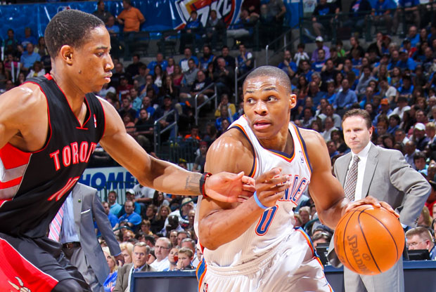 猛龙输给热火，维斯布鲁克三双表现